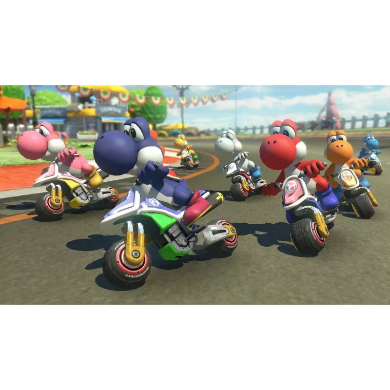 Nintendo Mario Kart 8 Deluxe Standard niemiecki, angielski, francuski, włoski, japoński, niderlandzki, portugalski, rosyjski Nintendo Switch