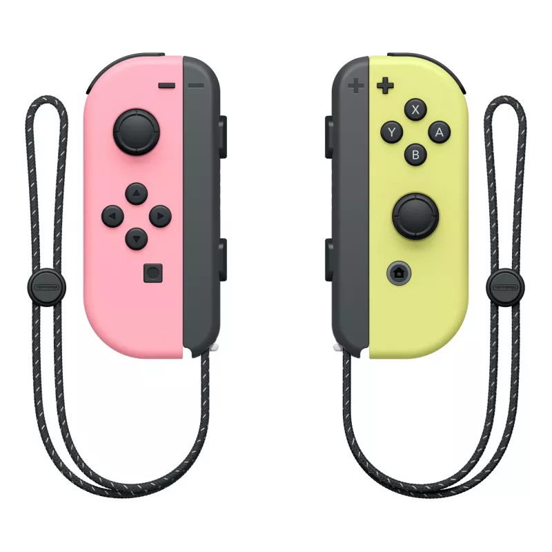 Nintendo 10011583 Kontroler gamingowy różowy, żółty Bluetooth Gamepad analogowy / cyfrowy Nintendo Switch, Nintendo Switch OLED
