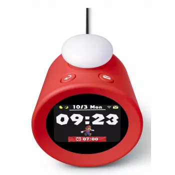 Nintendo 10013963 budzik Cyfrowy budzik Czerwony