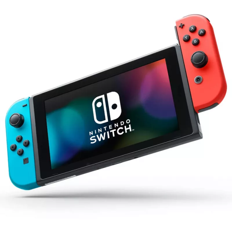 Nintendo Switch + Mario Kart 8 Deluxe przenośna konsola do gier 15,8 cm (6,2 cala) 32 GB Ekran dotykowy Wi-Fi Czarny, Niebieski, Czerwony