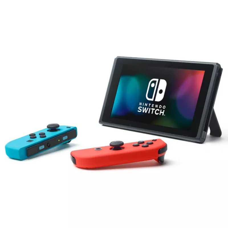Nintendo Switch + Mario Kart 8 Deluxe przenośna konsola do gier 15,8 cm (6,2 cala) 32 GB Ekran dotykowy Wi-Fi Czarny, Niebieski, Czerwony