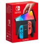 Nintendo Switch OLED, Nintendo Switch, NVIDIA Custom Tegra, niebieski, czerwony, analogowy / cyfrowy, przycisk Home, przycisk zasilania, przyciski