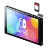 Nintendo Switch OLED, Nintendo Switch, NVIDIA Custom Tegra, niebieski, czerwony, analogowy / cyfrowy, przycisk Home, przycisk zasilania, przyciski