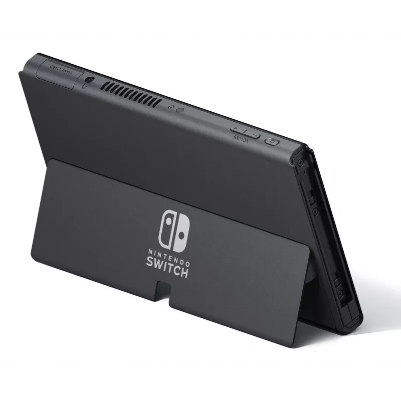 Nintendo Switch OLED, Nintendo Switch, NVIDIA Custom Tegra, niebieski, czerwony, analogowy / cyfrowy, przycisk Home, przycisk zasilania, przyciski