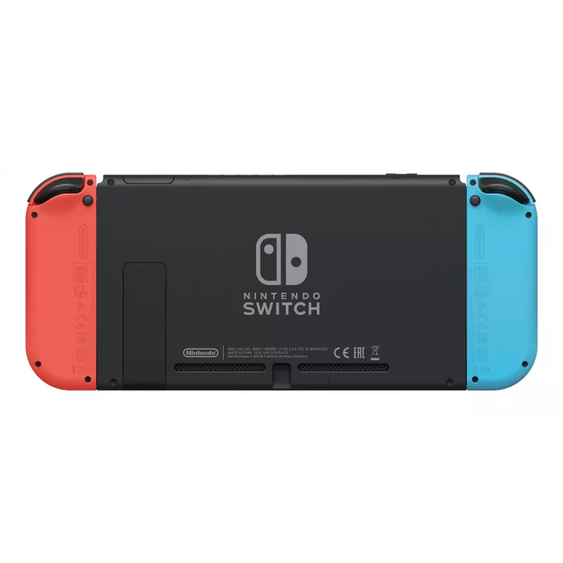 Nintendo Switch OLED, Nintendo Switch, NVIDIA Custom Tegra, niebieski, czerwony, analogowy / cyfrowy, przycisk Home, przycisk zasilania, przyciski