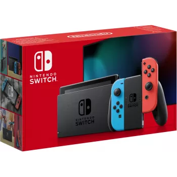 Nintendo Switch przenośna konsola do gier 15,8 cm (6,2 cala) 32 GB ekran dotykowy Wi-Fi niebieski, szary, czerwony