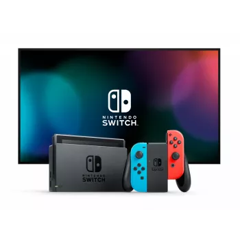 Nintendo Switch przenośna konsola do gier 15,8 cm (6,2 cala) 32 GB ekran dotykowy Wi-Fi niebieski, szary, czerwony