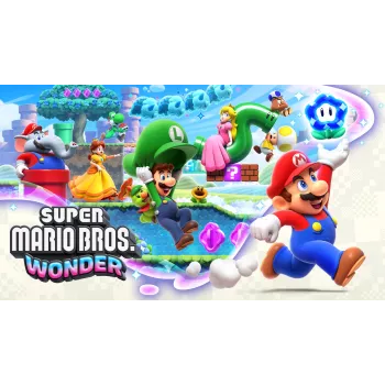 Nintendo Super Mario Bros. Wonder Standard niemiecki, niderlandzki, angielski, hiszpański, francuski, włoski, japoński, koreański, portugalski, rosyjski Nintendo Switch
