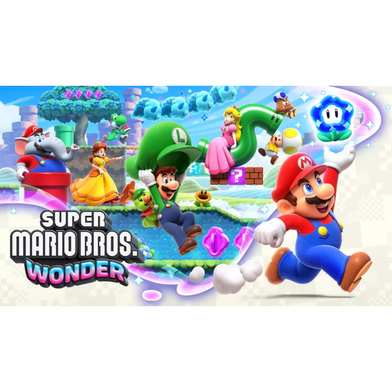 Nintendo Super Mario Bros. Wonder Standard niemiecki, niderlandzki, angielski, hiszpański, francuski, włoski, japoński, koreański, portugalski, rosyjski Nintendo Switch