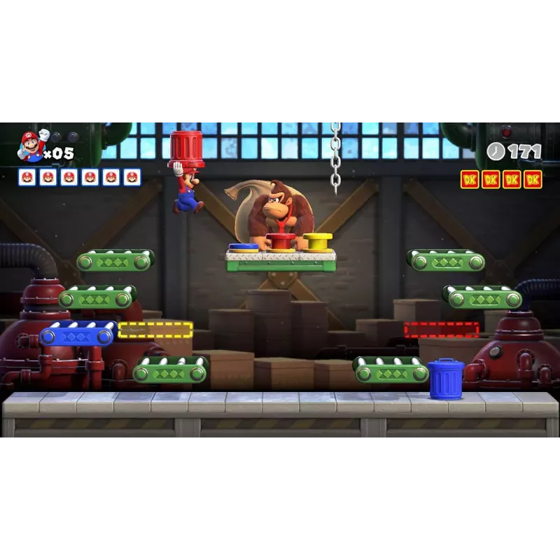 Nintendo Mario vs. Donkey Kong Standard Niemiecki, Holenderski, Angielski, Hiszpański, Francuski, Włoski, Japoński, Koreański Nintendo Switch