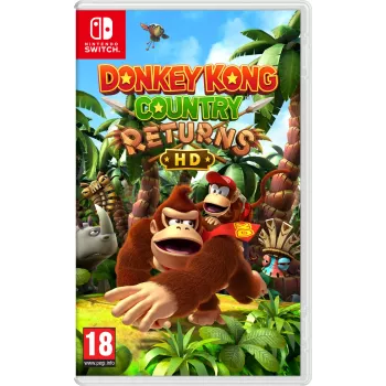 Nintendo Donkey Kong Country Returns HD, Nintendo Switch, Tryb wieloosobowy, RP (Oczekiwanie na ocenę)