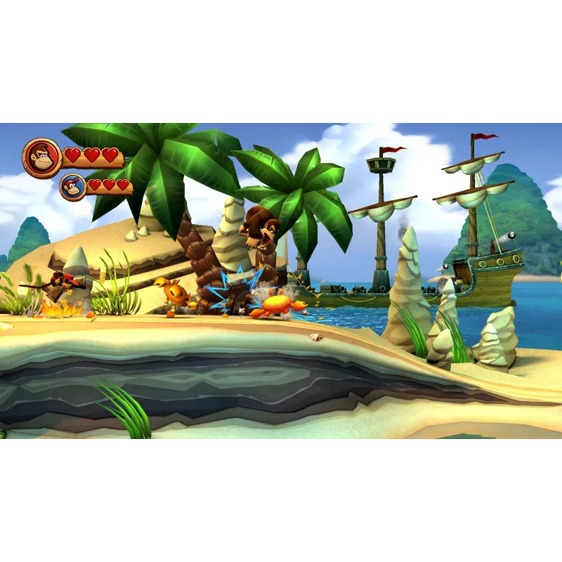 Nintendo Donkey Kong Country Returns HD, Nintendo Switch, Tryb wieloosobowy, RP (Oczekiwanie na ocenę)