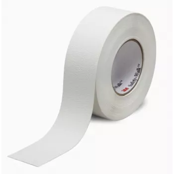 3M Slip-Resistant Fine Resilient Tapes & Treads 280, biała, winylowa, 18,3 m, 25 mm