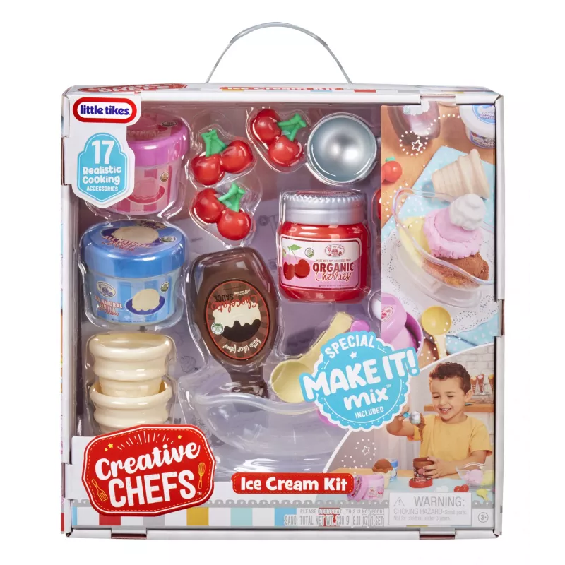 Little Tikes Creative Chefs Ice Cream Kit, Ice Cream Kit, 3 yr(s)