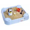 Little Tikes Bluey Beach Day Piaskownica, Kwadratowa, Plastikowa, Niebieska, Piaskownica