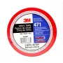 3M 471 32.91 m Taśma winylowa czerwona
