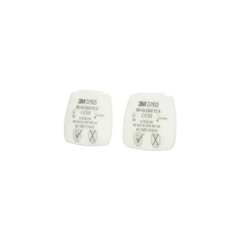 3M D7925 akcesorium do respiratora Filtr cząsteczkowy 4 szt.
