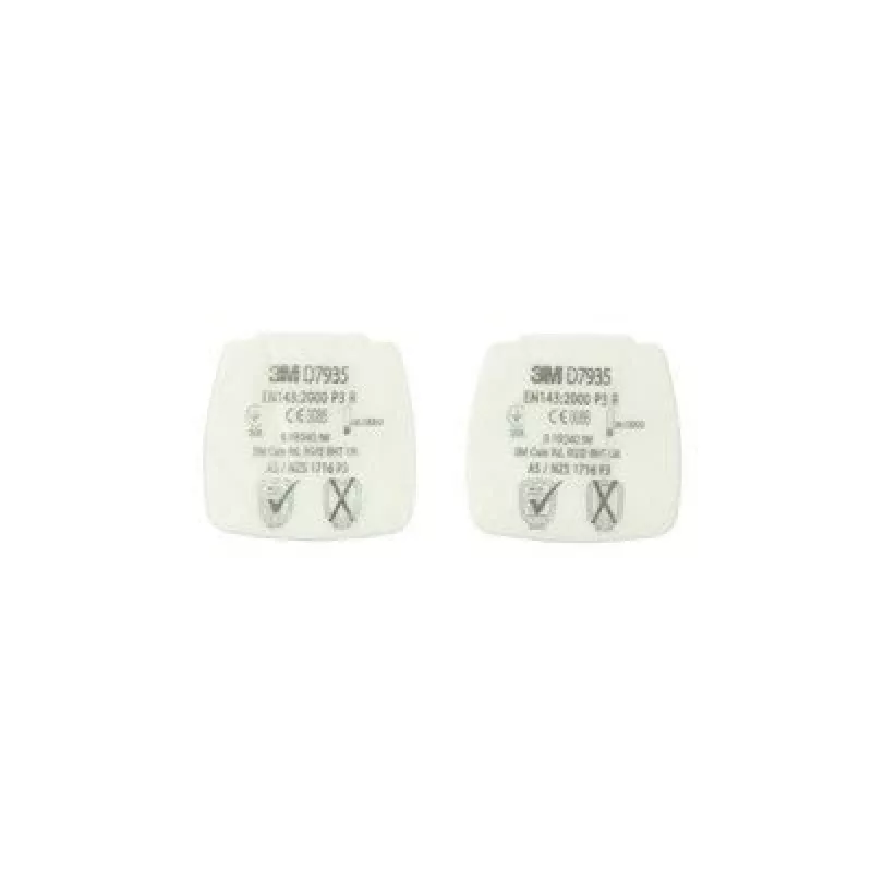 3M D7925 akcesorium do respiratora Filtr cząsteczkowy 4 szt.