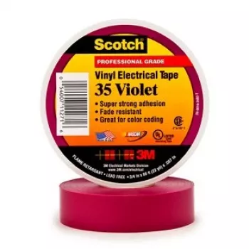 3M 35-VIOLET-3/4, Blister, UL, CSA, RoHS 2011/65/EU, 20.1 m, 0.1778 mm