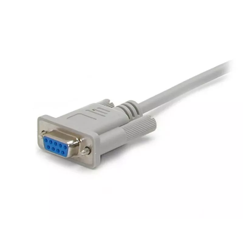 StarTech.com 10 ft Cross Wired DB9 to DB25 Szeregowy kabel null modem - F/M