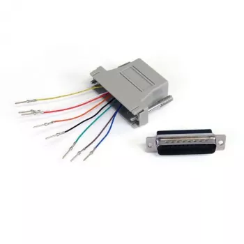 StarTech.com DB25 na RJ45 modularny adapter - M/Ż, DB-25, RJ-45, szary