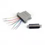 StarTech.com DB25 na RJ45 modularny adapter - M/Ż, DB-25, RJ-45, szary