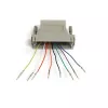 StarTech.com DB25 na RJ45 modularny adapter - M/Ż, DB-25, RJ-45, szary