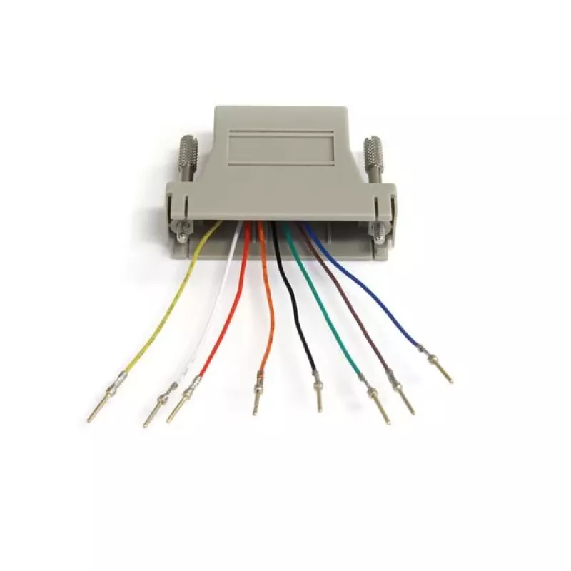 StarTech.com DB25 na RJ45 modularny adapter - M/Ż, DB-25, RJ-45, szary