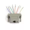 StarTech.com DB25 na RJ45 modularny adapter - M/Ż, DB-25, RJ-45, szary