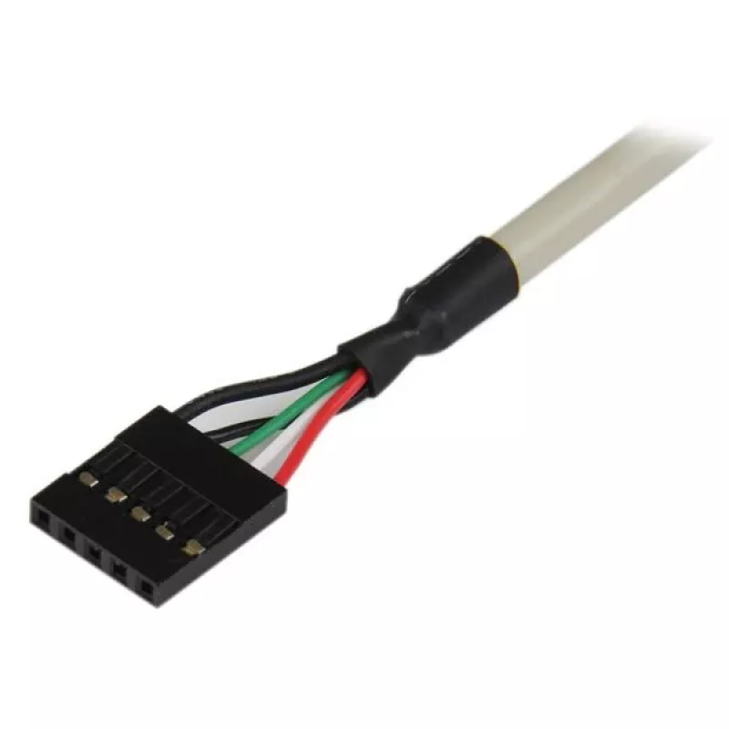 StarTech.com Adapter ślepej zaślepki 2 porty USB A żeński, 2 x IDC, 2 x USB A, 0,286 m, Srebrny
