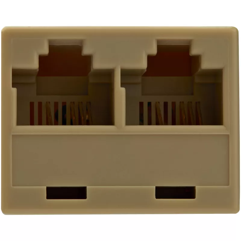 StarTech.com 2-to-1 RJ45 Splitter adapter kablowy - F/M, 10/100Base-T(X), Cat5e, szary, polichlorek winylu (PVC), 0,33 m, Męski/Żeński
