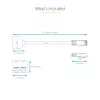 StarTech.com 2-to-1 RJ45 Splitter adapter kablowy - F/M, 10/100Base-T(X), Cat5e, szary, polichlorek winylu (PVC), 0,33 m, Męski/Żeński