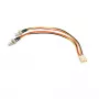 StarTech.com 15 cm kabel rozdzielacz zasilania wentylatora TX3, Molex (3-pin), Molex (3-pin), 0,152 m, Męski, Żeński, Różne kolory, Biały