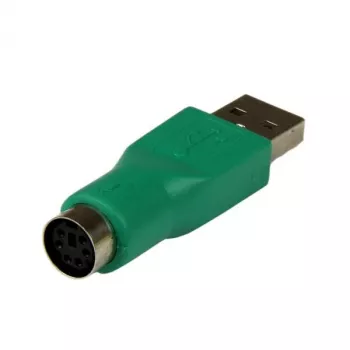 StarTech.com Zastępczy adapter myszy PS/2 na USB - M/Ż, PS/2, USB, zielony