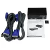 StarTech.com 2-portowy profesjonalny zestaw przełącznika KVM USB z kablami