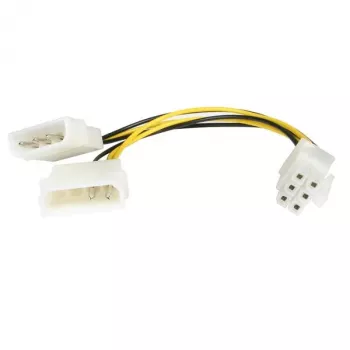 Kabel zasilający StarTech.com 6in LP4 na 6-pinowe PCI Express do karty graficznej