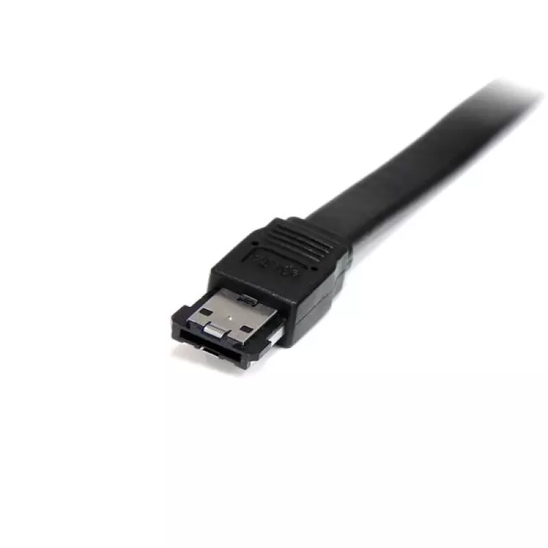 StarTech.com Ekranowany zewnętrzny kabel eSATA 3 stopy M/M, 0,9 m, eSATA, eSATA, eSATA, Męski/Męski, Czarny