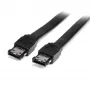 StarTech.com 6 ft Shielded External eSATA kabel M/M, 1.8 m, eSATA, eSATA, eSATA, Male/Male, Czarny