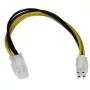 StarTech.com 8in ATX12V 4 Pin P4 CPU Power Extension kabel - M/F