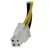 StarTech.com 8in ATX12V 4 Pin P4 CPU Power Extension kabel - M/F