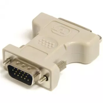 StarTech.com DVI do VGA Adapter kablowy - F/M, VGA, DVI-I, Beżowy