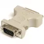 StarTech.com DVI do VGA Adapter kablowy - F/M, VGA, DVI-I, Beżowy