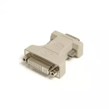 StarTech.com DVI do VGA Adapter kablowy - F/M, VGA, DVI-I, Beżowy