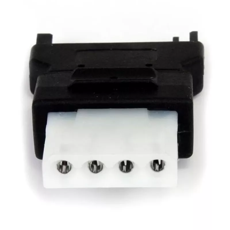 StarTech.com SATA na LP4 kabel zasilający adapter, SATA (15-pin), LP4 (4-pin), Czarny