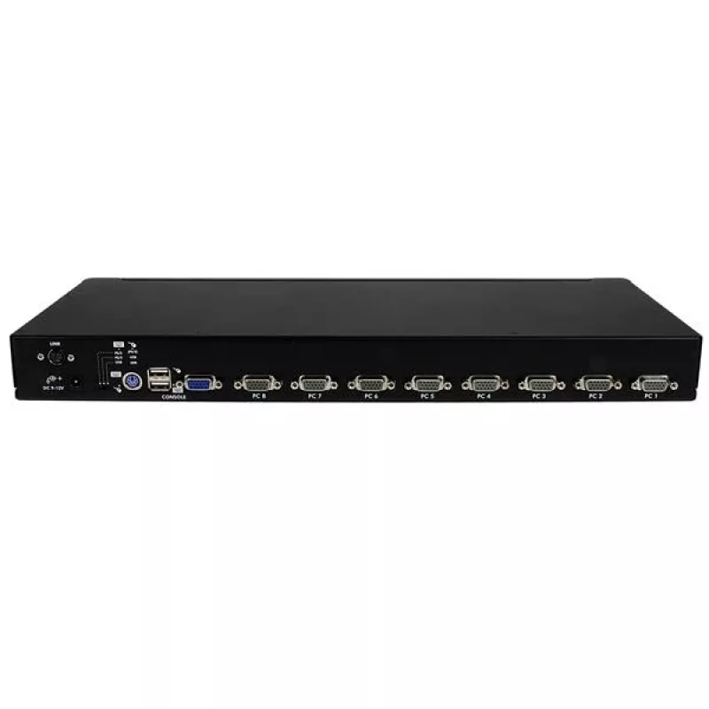 StarTech.com 8-portowy przełącznik KVM rack 1U USB/PS2 z OSD