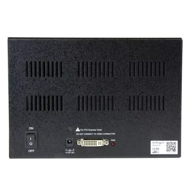 StarTech.com PCI Express do systemu rozszerzeń PCI z 4 gniazdami, czarny