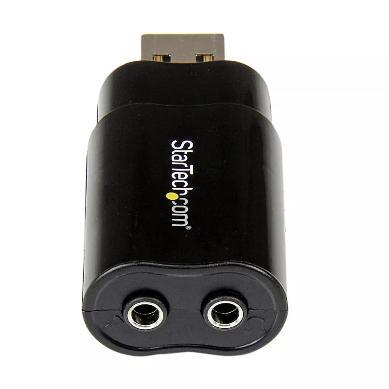 StarTech.com USB Stereo Audio Adapter External Sound Card