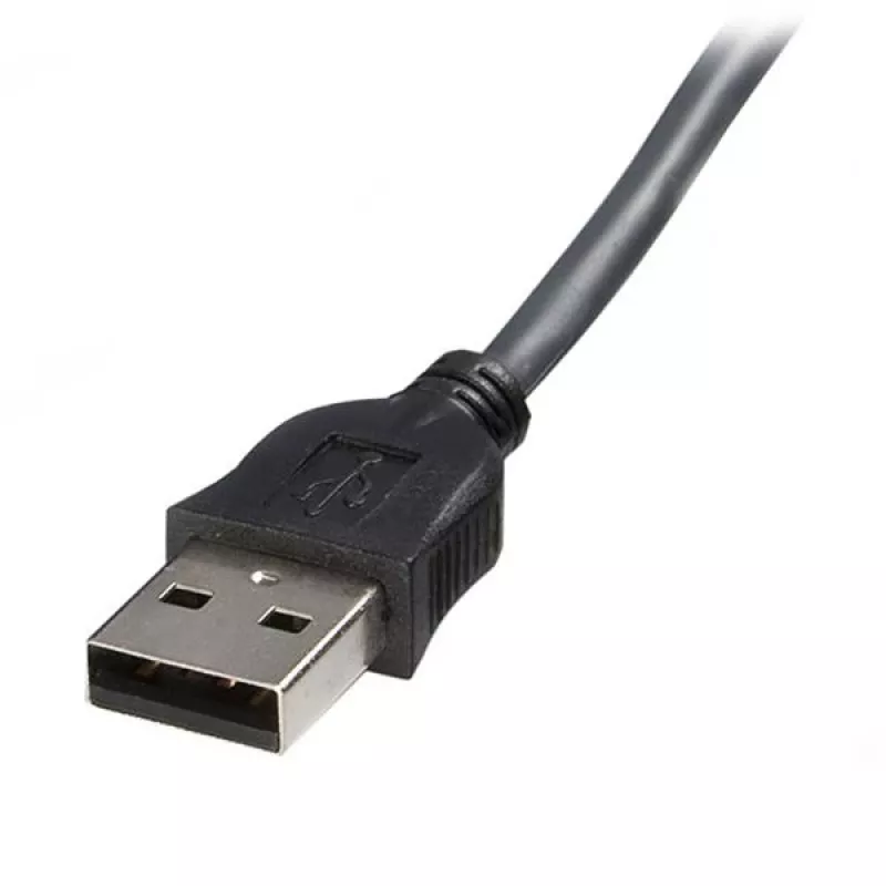 StarTech.com 6 ft Ultra-Thin USB VGA 2-w-1 kabel KVM, 1.8 m, czarny, VGA, USB A + VGA, Męski/Męski, 189 g