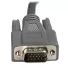 StarTech.com 6 ft Ultra-Thin USB VGA 2-w-1 kabel KVM, 1.8 m, czarny, VGA, USB A + VGA, Męski/Męski, 189 g