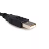 StarTech.com Kabel USB do równoległego portu drukarki 10 stóp - M/M, czarny, Centronics, USB Type-A, 30,5 m, Męski/Męski, CE, RoHS